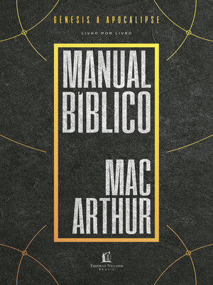 cover image of Manual bíblico MacArthur